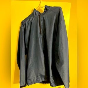 Quarter zip rain repellant golf pullover by PGA Tour